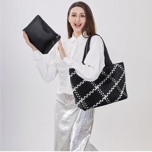 Tote Bag Womens Purse Vegan Leather Shoulder